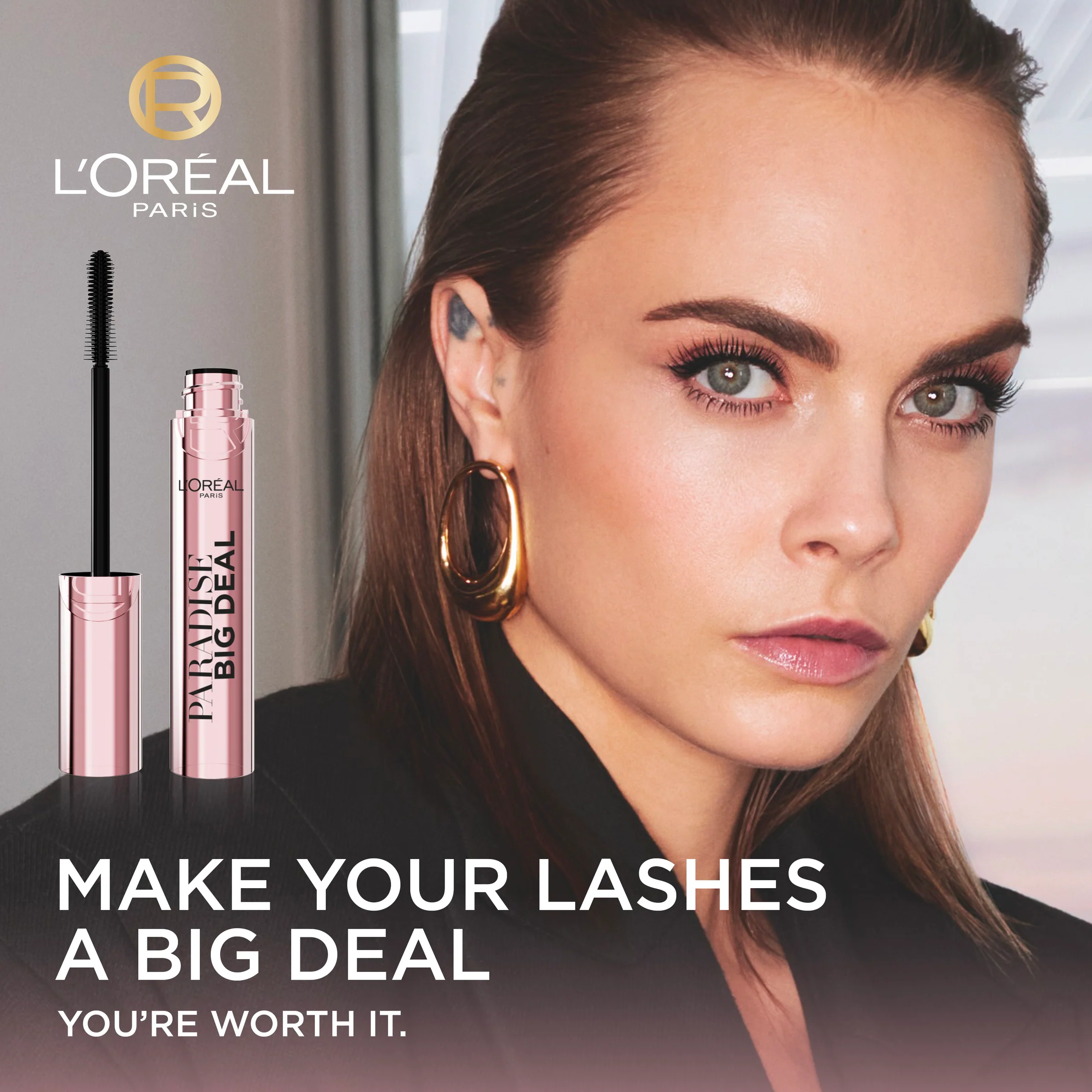 L'Oréal Paris Paradise Big Deal Washable Mascara Black - Image 3