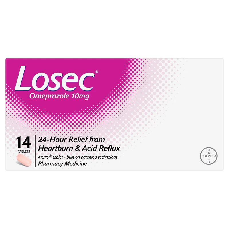 Losec Tablets 10mg 14s - Image 2