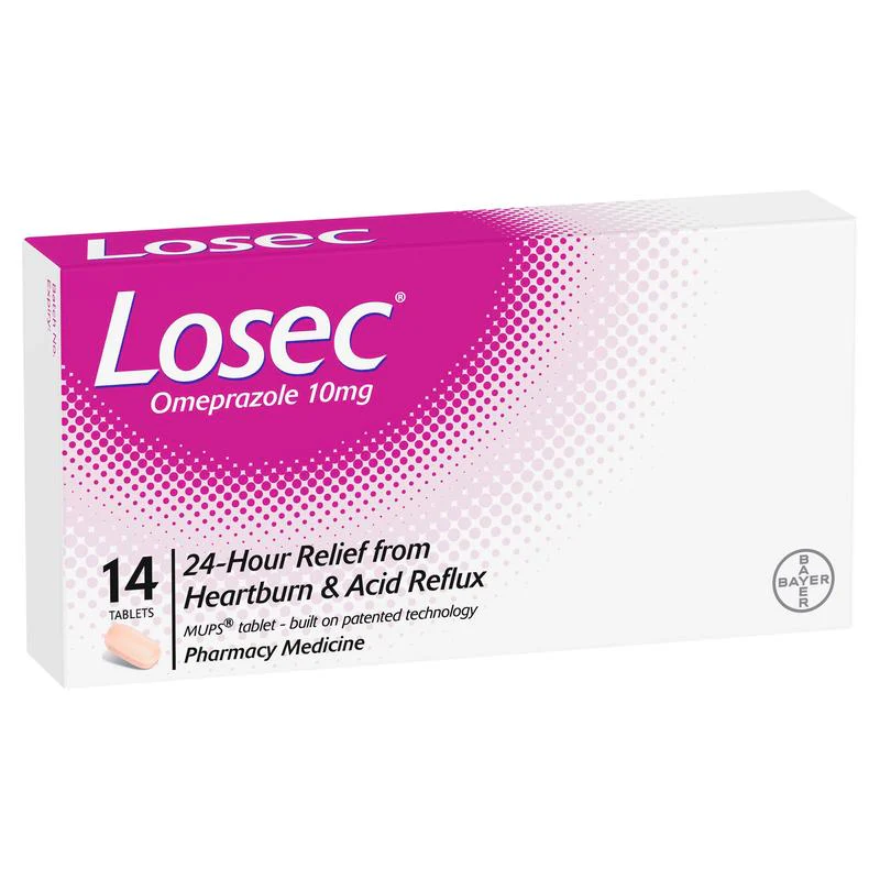 Losec Tablets 10mg 14s - Image 3