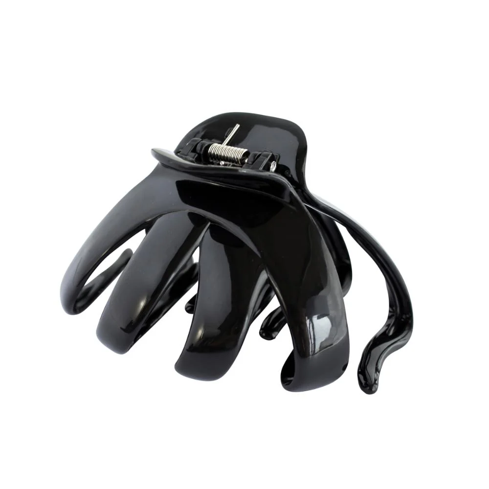 Mae Octopus Clip Large Black