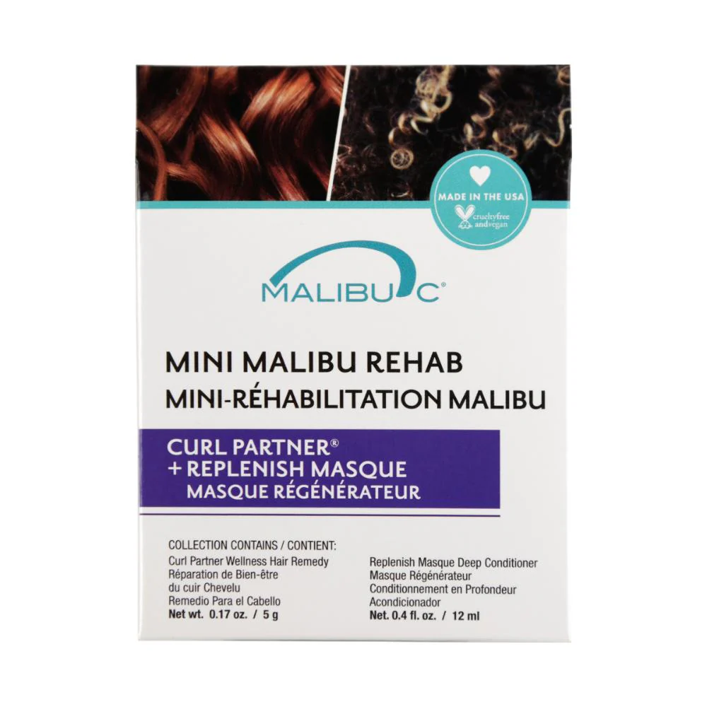 Malibu C Mini Malubu Rehab Curl Partner 2s