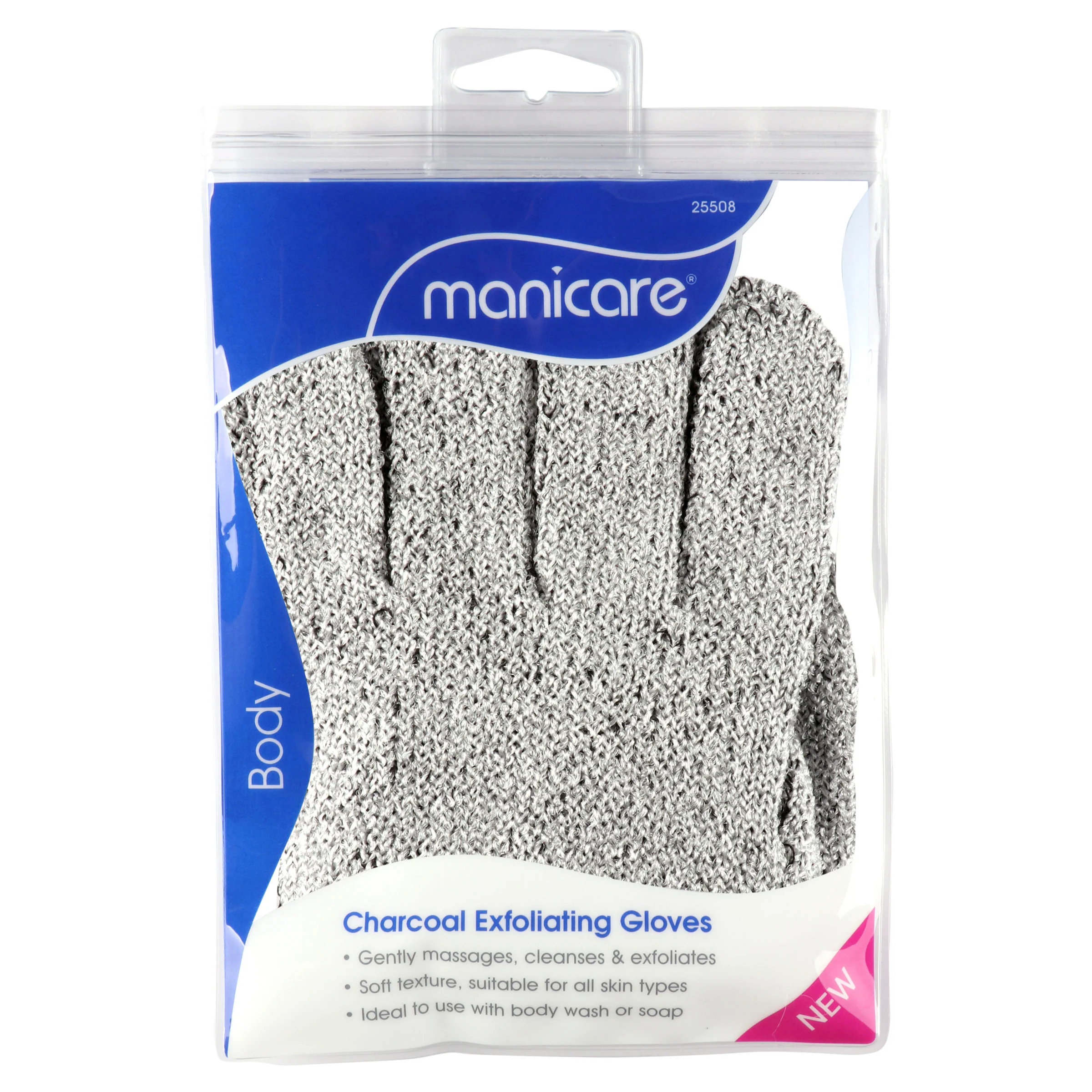 Manicare Charcoal Exfoliating Gloves