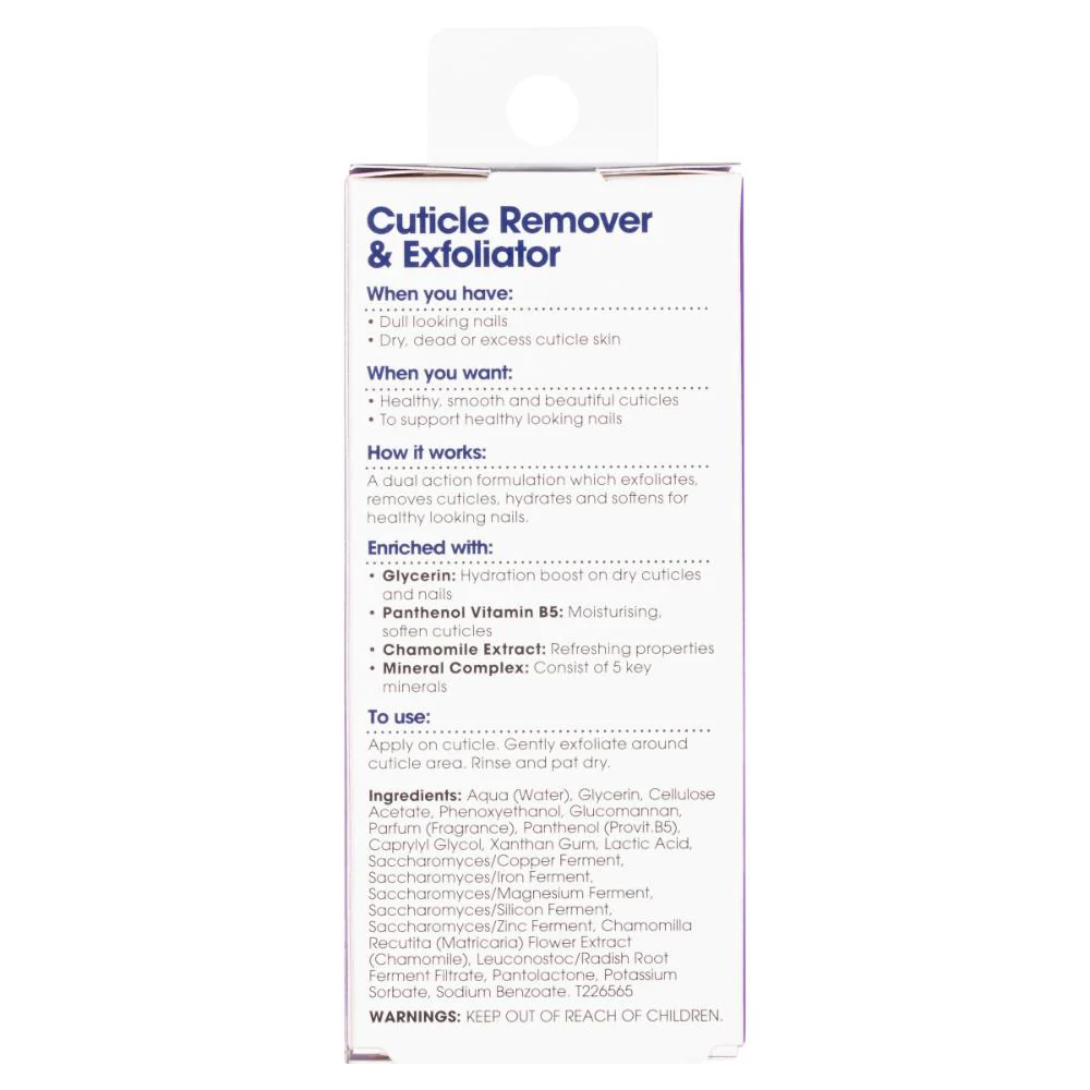Manicare Cuticle Remover & Exfoliator 12ml - Image 7
