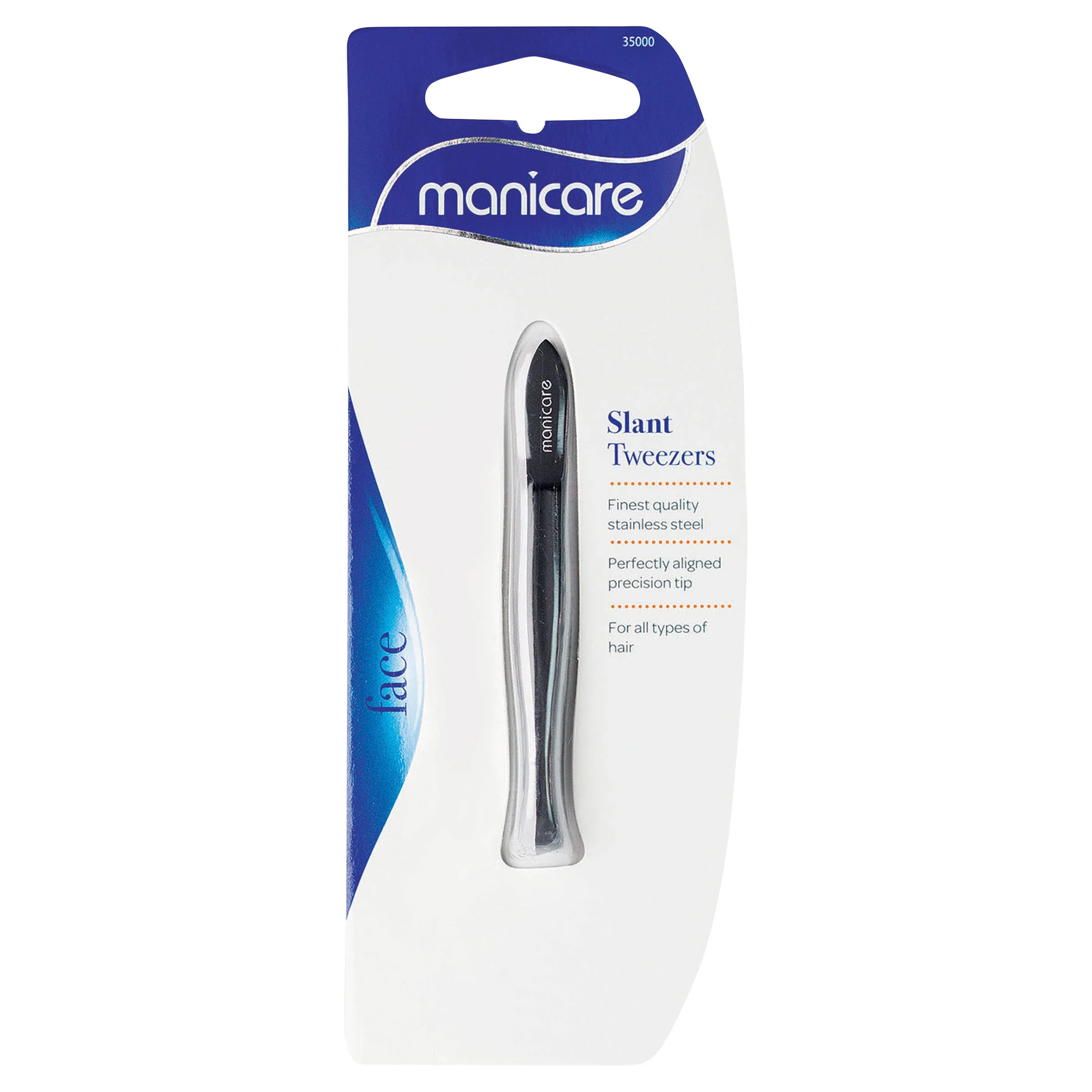 Manicare Tweezer Slant Black - Image 3