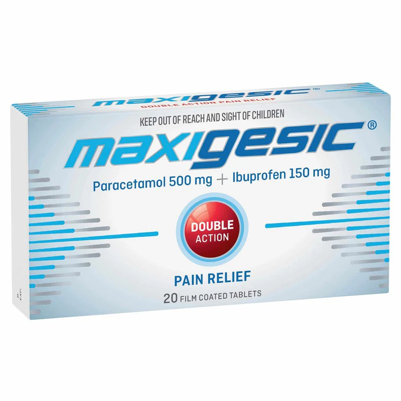 Maxigesic Pain Relief Tablets 20s - Image 2