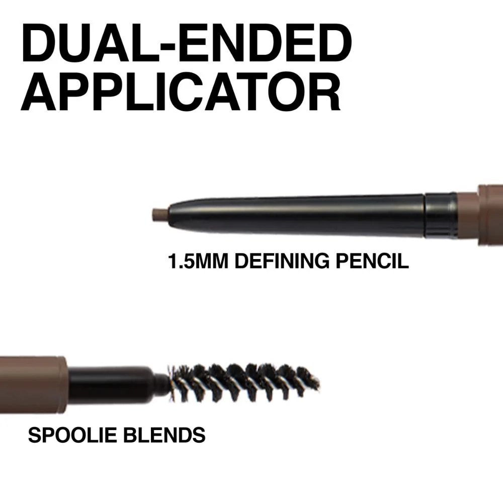 Maybelline Brow Ultra Slim Eyebrow Pencil Deep Brown - Image 4