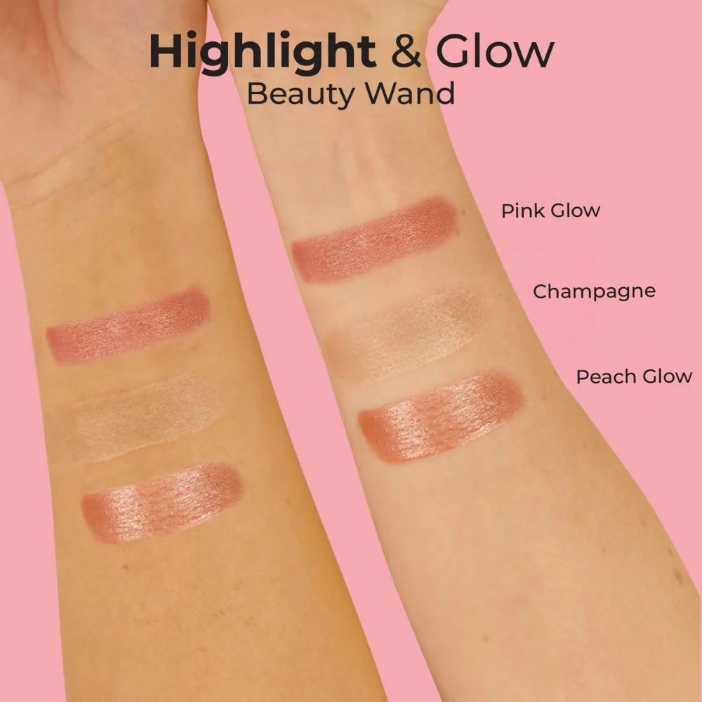 MCoBeauty Highlight & Glow Wand Pink Glow 1ea - Image 8
