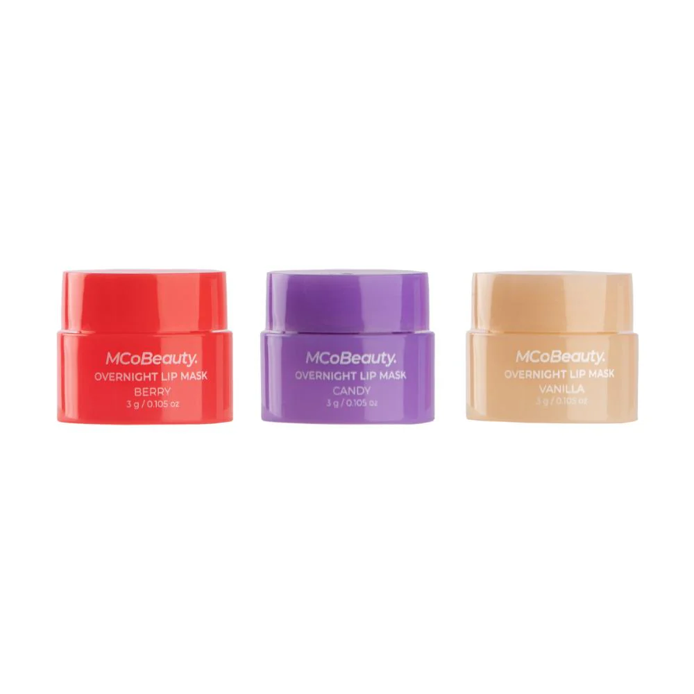 MCoBeauty Overnight Lip Mask Deluxe Trio 3g 3pk - Image 2