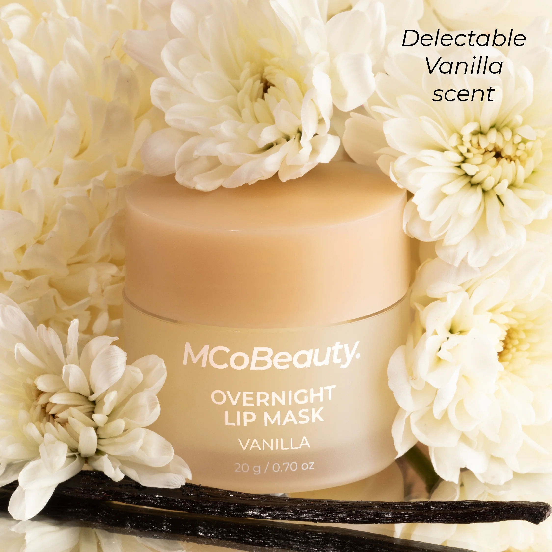 MCoBeauty Overnight Lip Mask Vanilla 20g - Image 10
