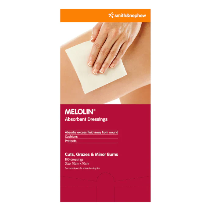 Melolin 10X10cm Absorbent Dressing (Sold as Single Unit) - Image 2