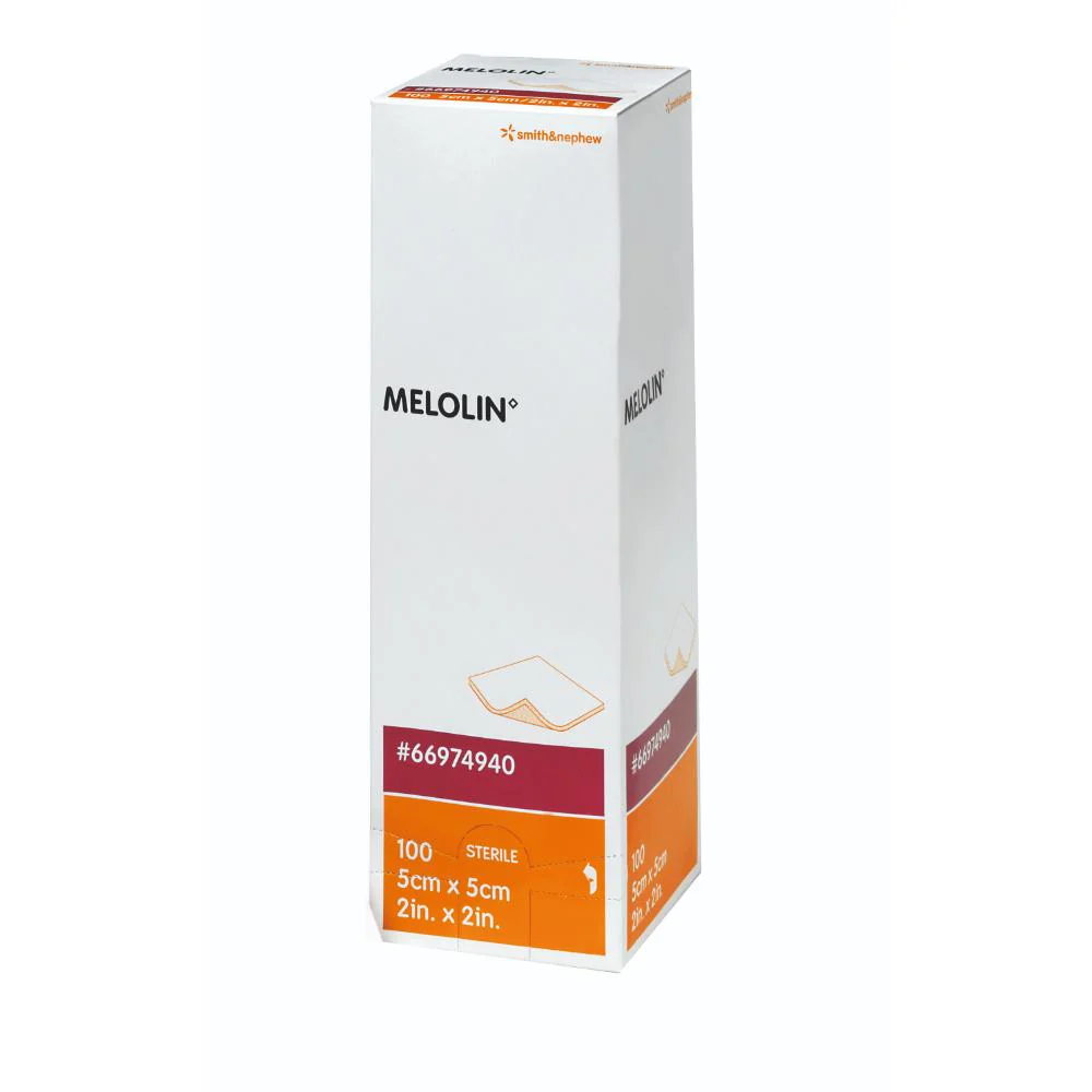Melolin 5x5cm Absorbent Dressings (Sold Individually)