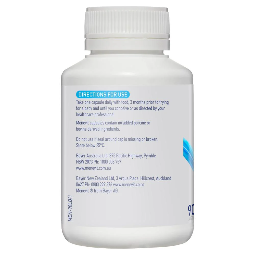 Menevit Male Fertility Support 90s - Image 2