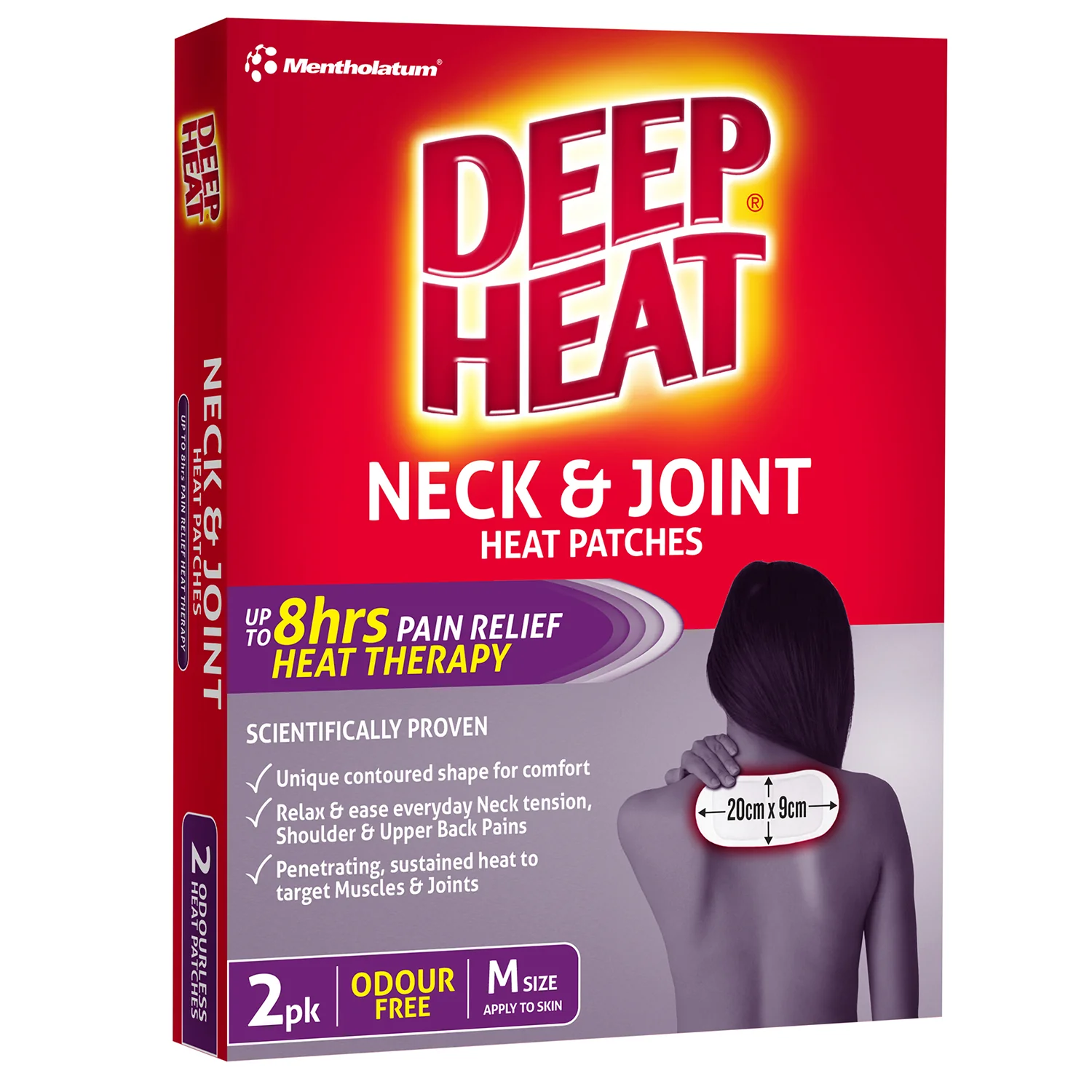 Mentholatum Deep Heat Neck & Joint Patch 2pk - Image 4