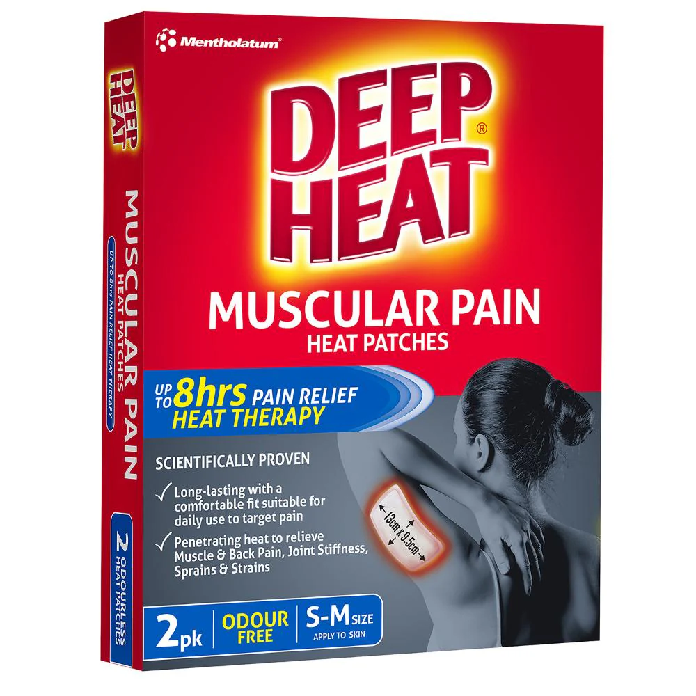 Mentholatum Deep Heat Patch 2pk - Image 4