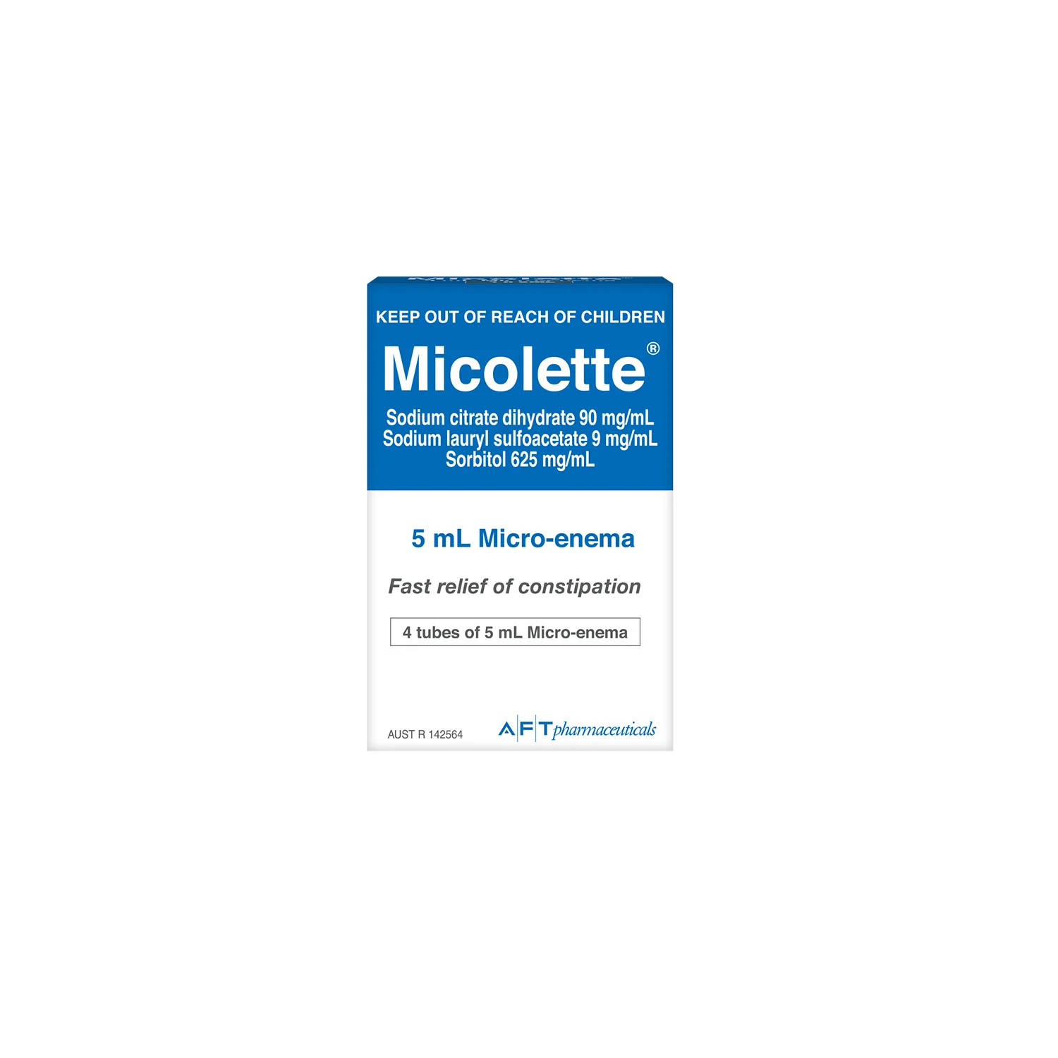 Micolette 5ml Tubes Micro-Enema 4pk - Image 2