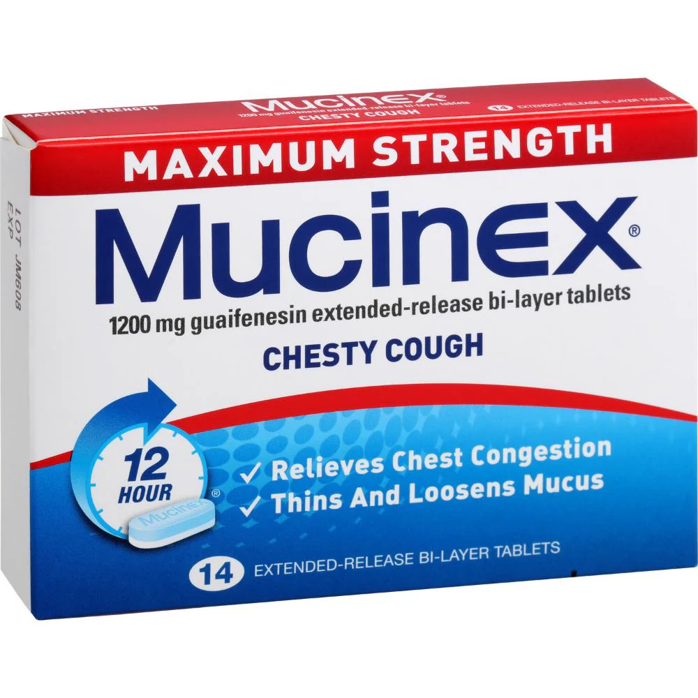 Mucinex Maximum Strength Chesty Cough Tablets 14s