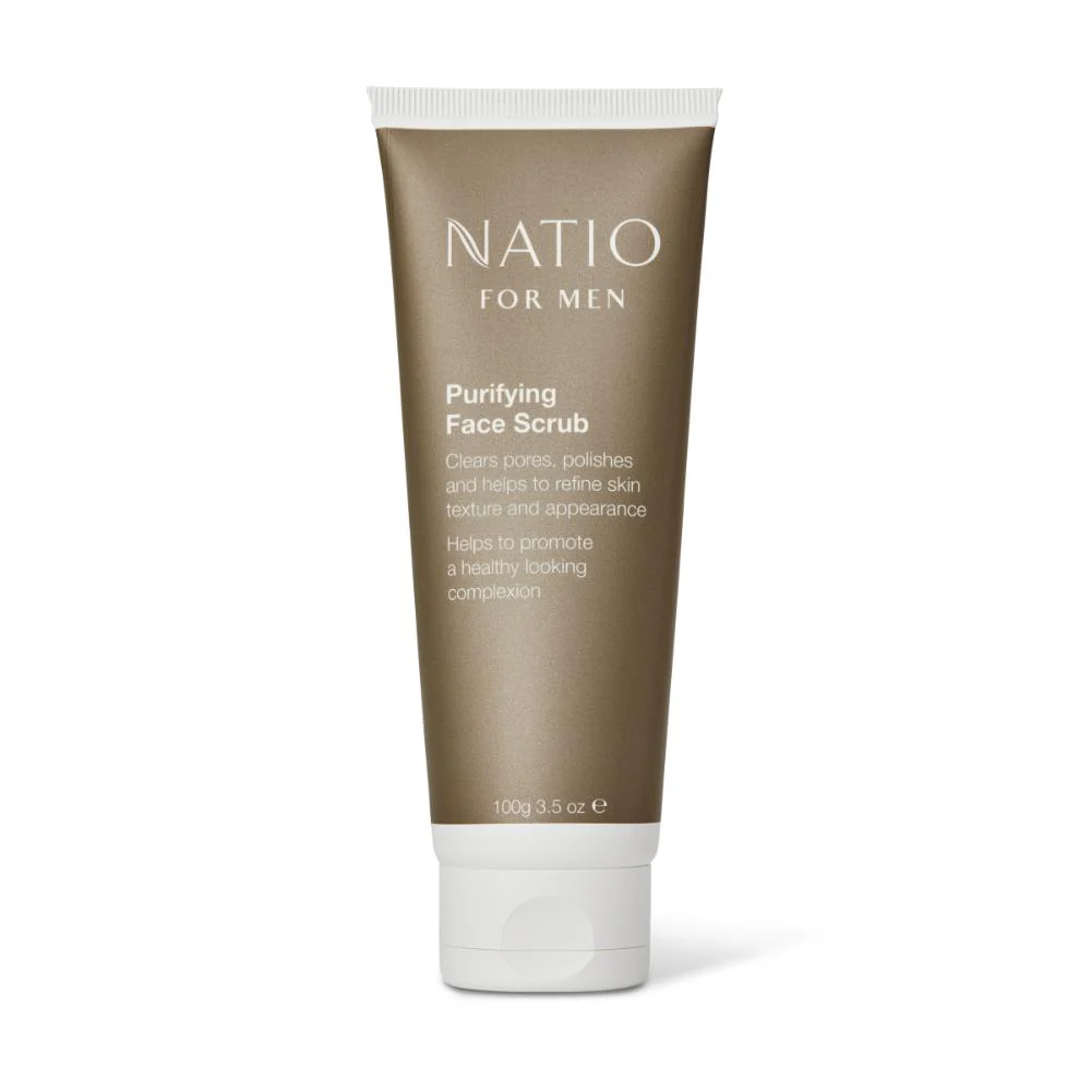 Natio Men Purifying Face Scrub 100g