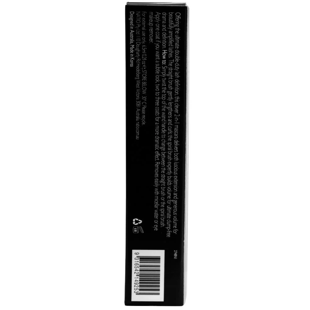 Natio Miracle Lash Twist Length and Vol Masc Black 6.5ml - Image 3
