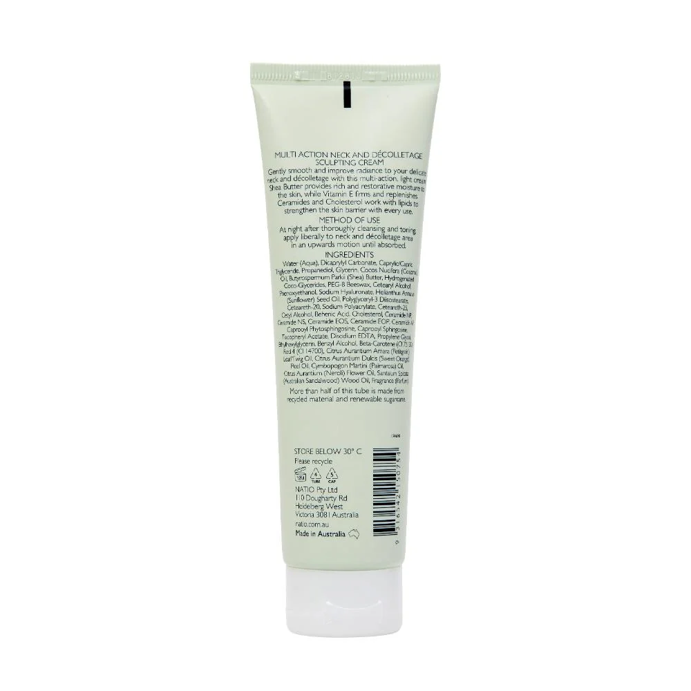 Natio Multi Action Neck & Decolletage Sculpting Cream 100g - Image 2