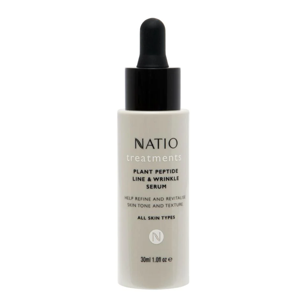 Natio Treatments Plant Peptide Line and Wrinkle Serum 30ml