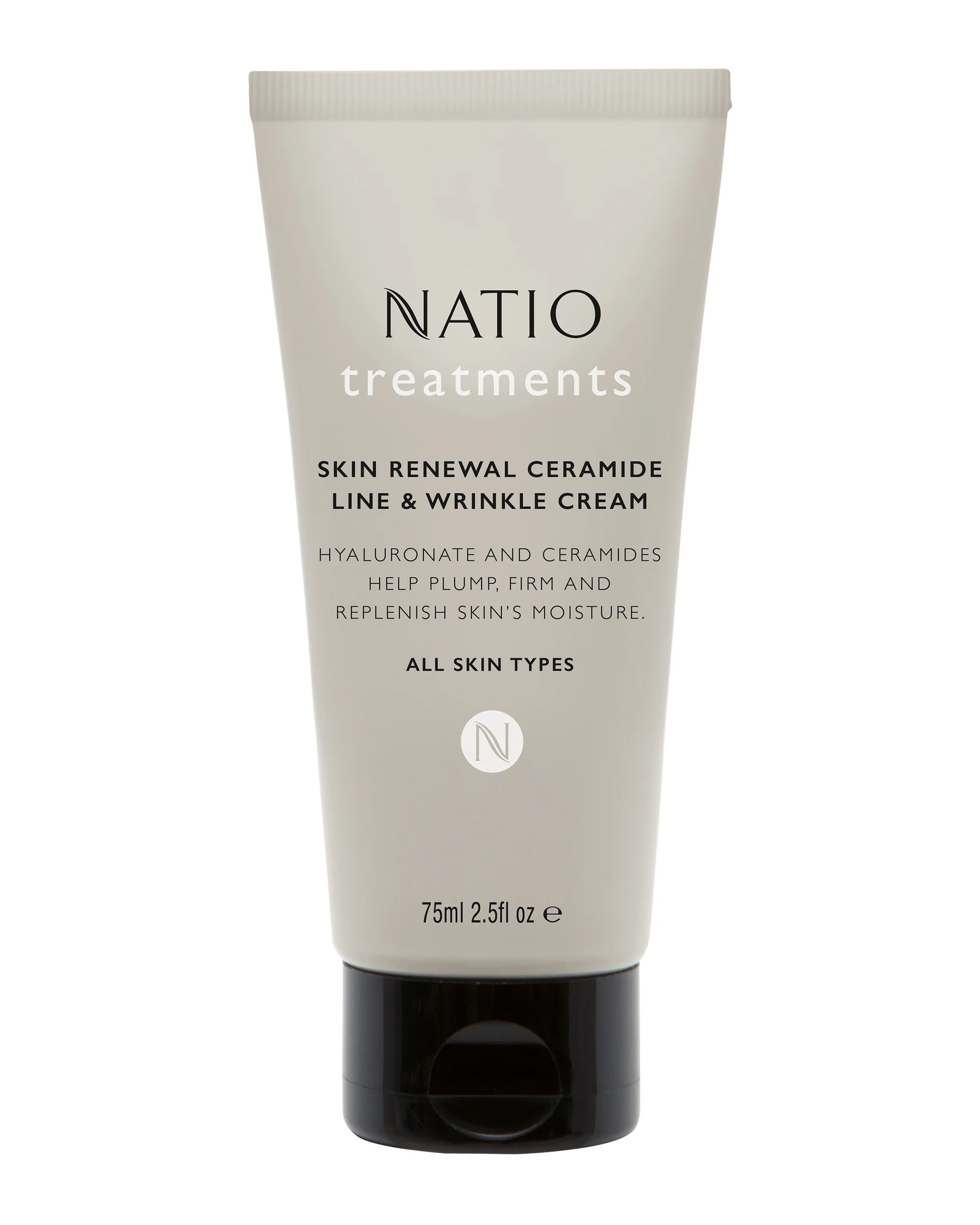 Natio Treatments Skin Renewal Ceramide Line and Wrinkle Cream 75ml