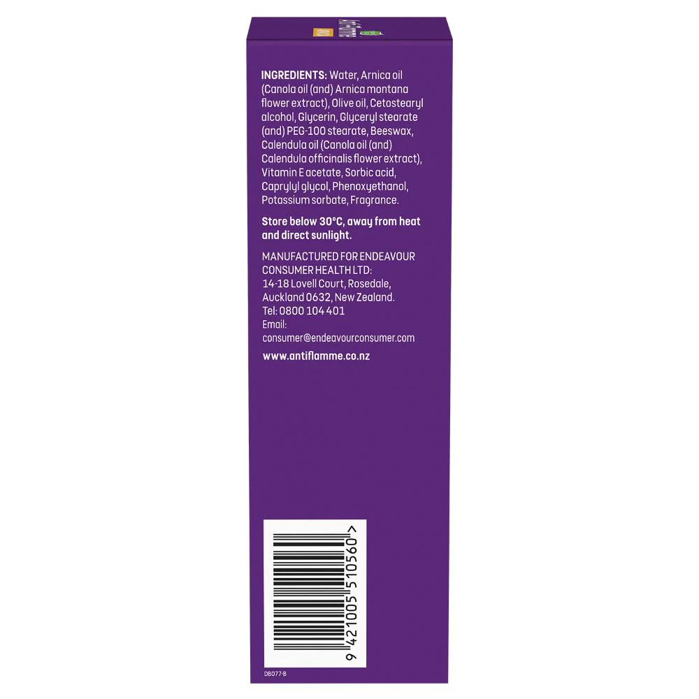 Nature's Kiss Anti-Flamme Arnica Creme 90g - Image 9