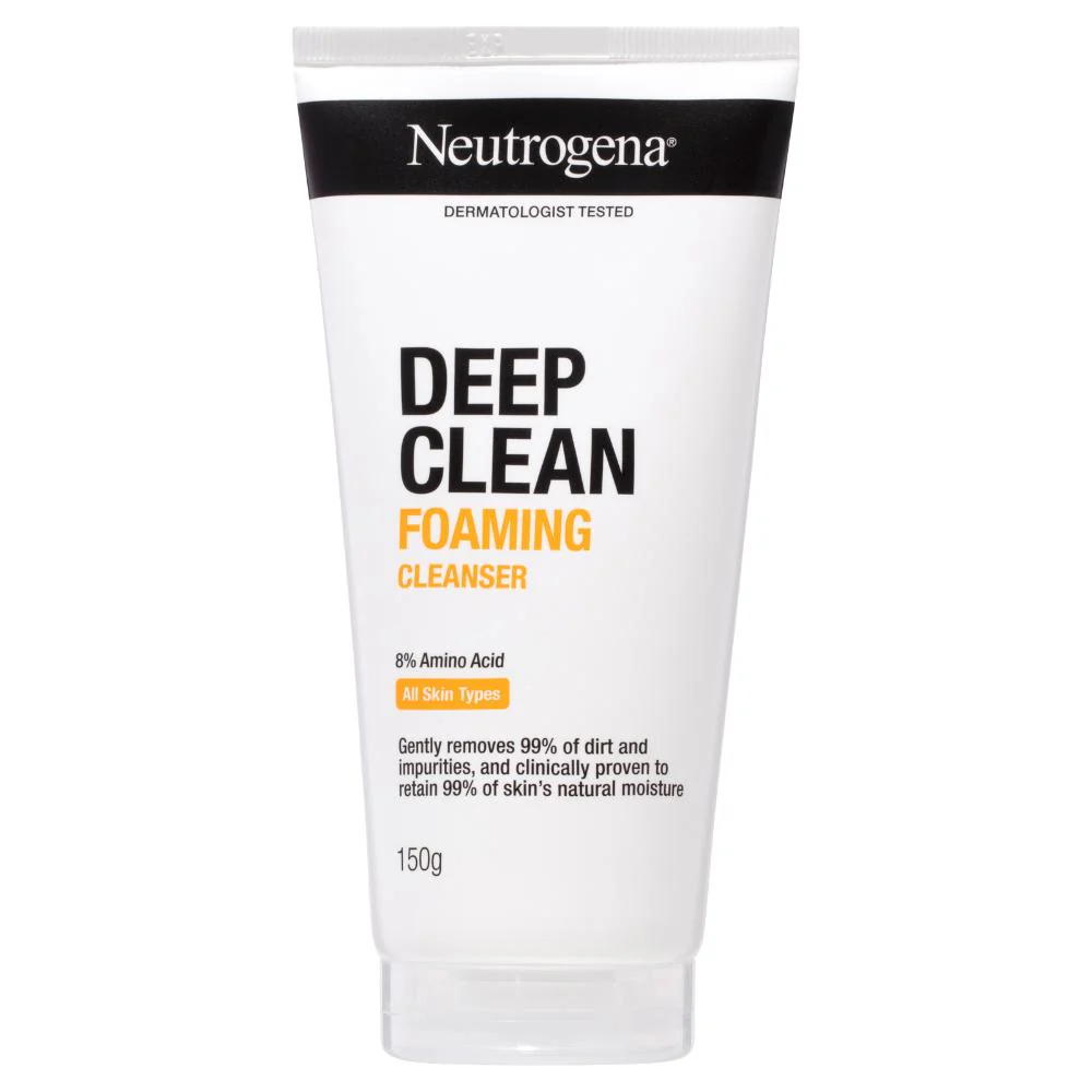 Neutrogena Deep Clean Gentle Foaming Cleanser 150g - Image 4