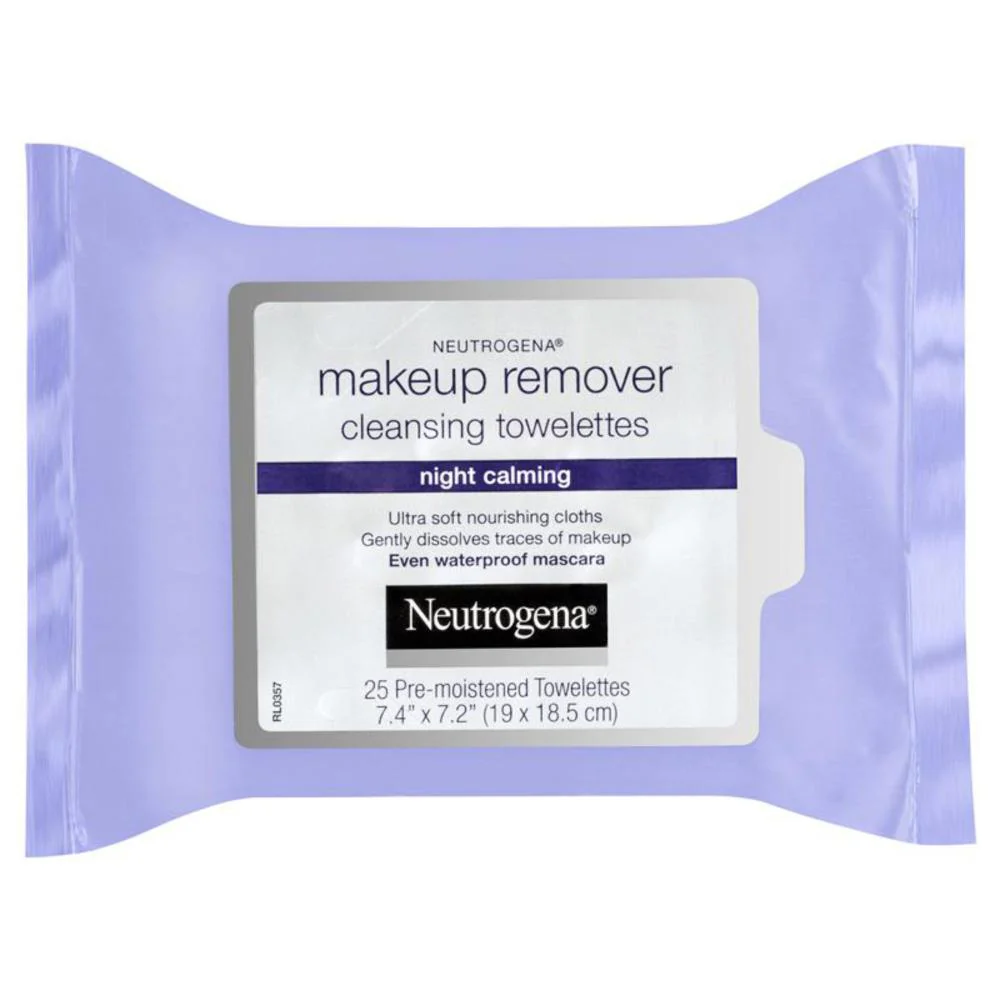 Neutrogena Night Makeup Remover Wipes 25s - Image 4