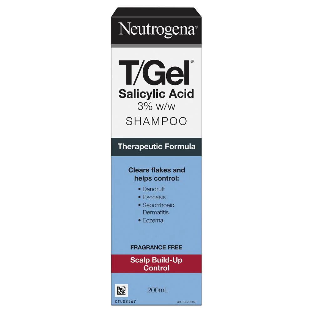 Neutrogena T Gel Salicylic Acid Shampoo 200ml - Image 3