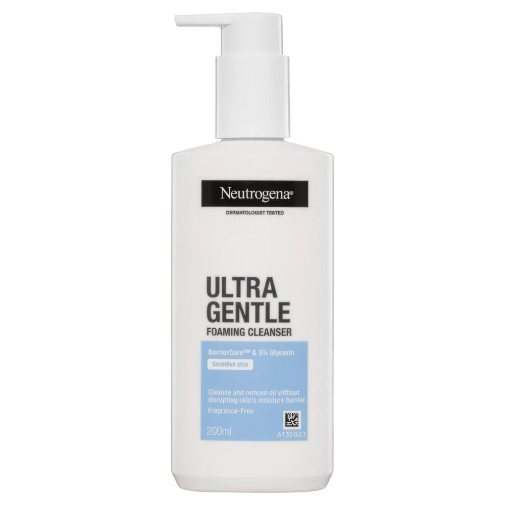 Neutrogena Ultra Gentle Foaming Cleanser 200ml - Image 12