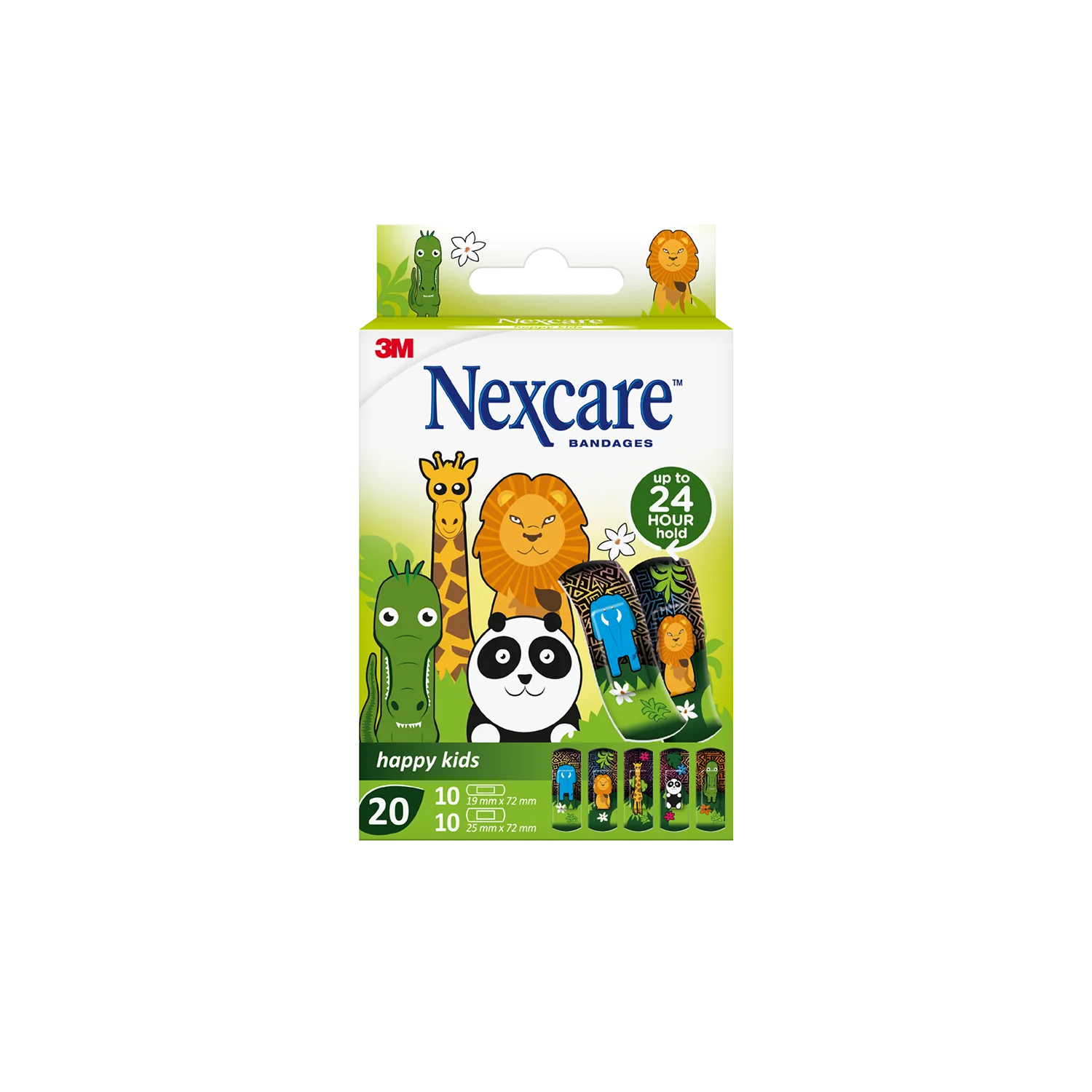 Nexcare Happy Kids Plasters Animal Assorted 20s - Image 2