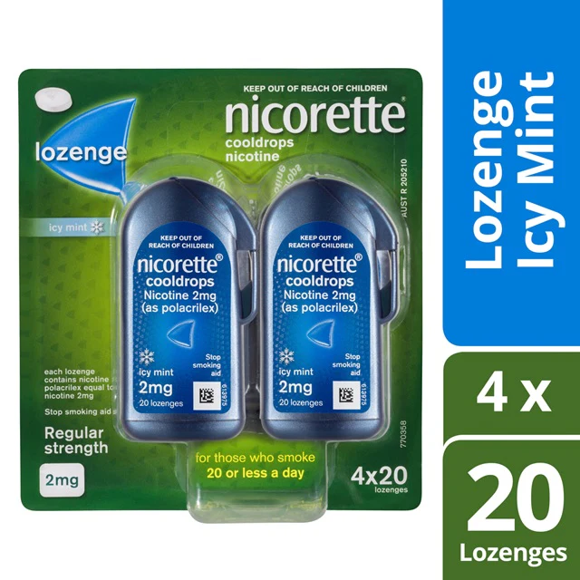 Nicorette Cooldrops 2mg 80s - Image 3