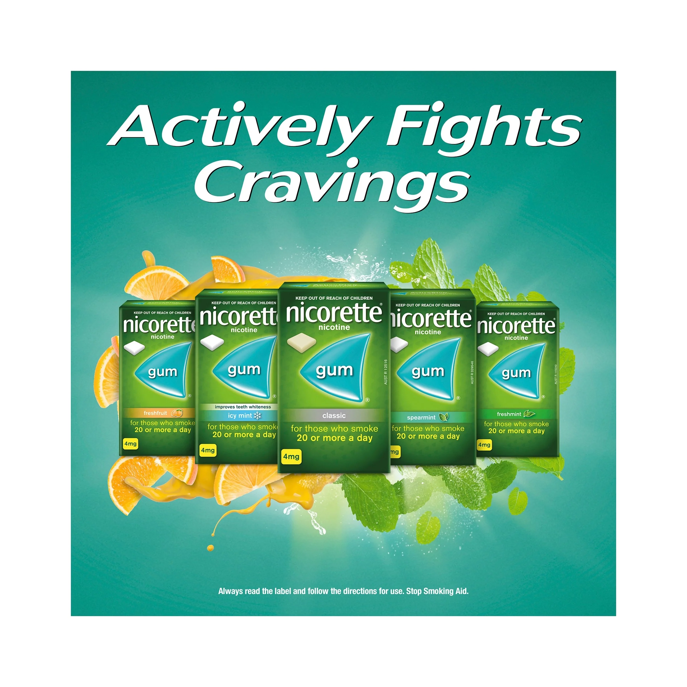 Nicorette Gum Classic 4mg 75s - Image 5