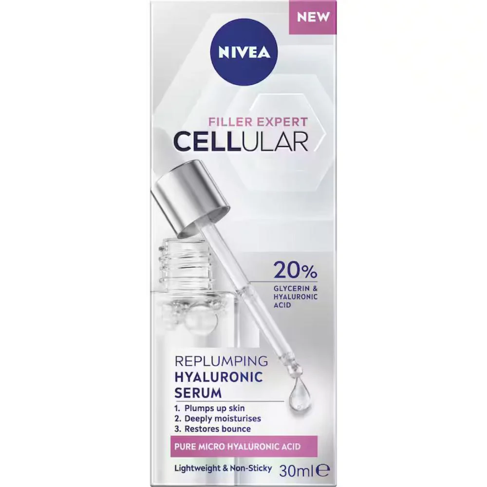 Nivea Cellular Filler Hyaluronic Acid Serum 30ml - Image 2