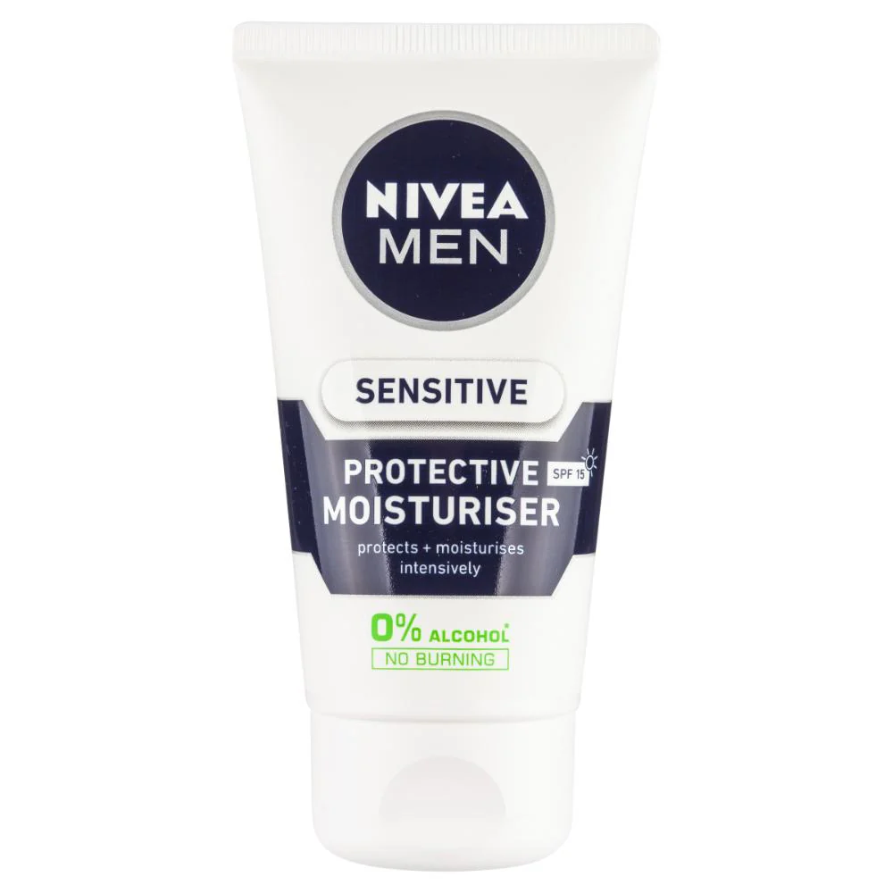 Nivea Men Sensitive Protective Moisturiser SPF15 75ml - Image 2