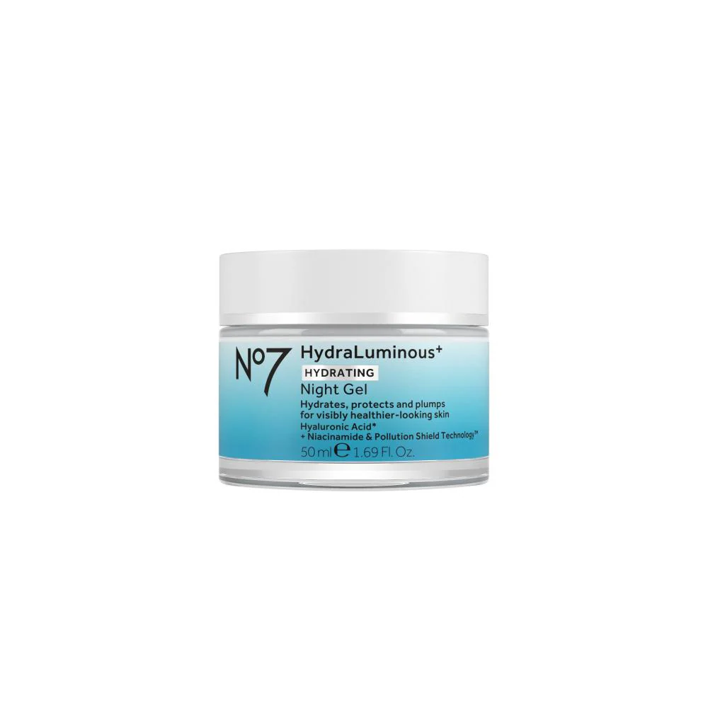 No7 HydraLuminous+ Hydrating Night Gel 50ml - Image 12
