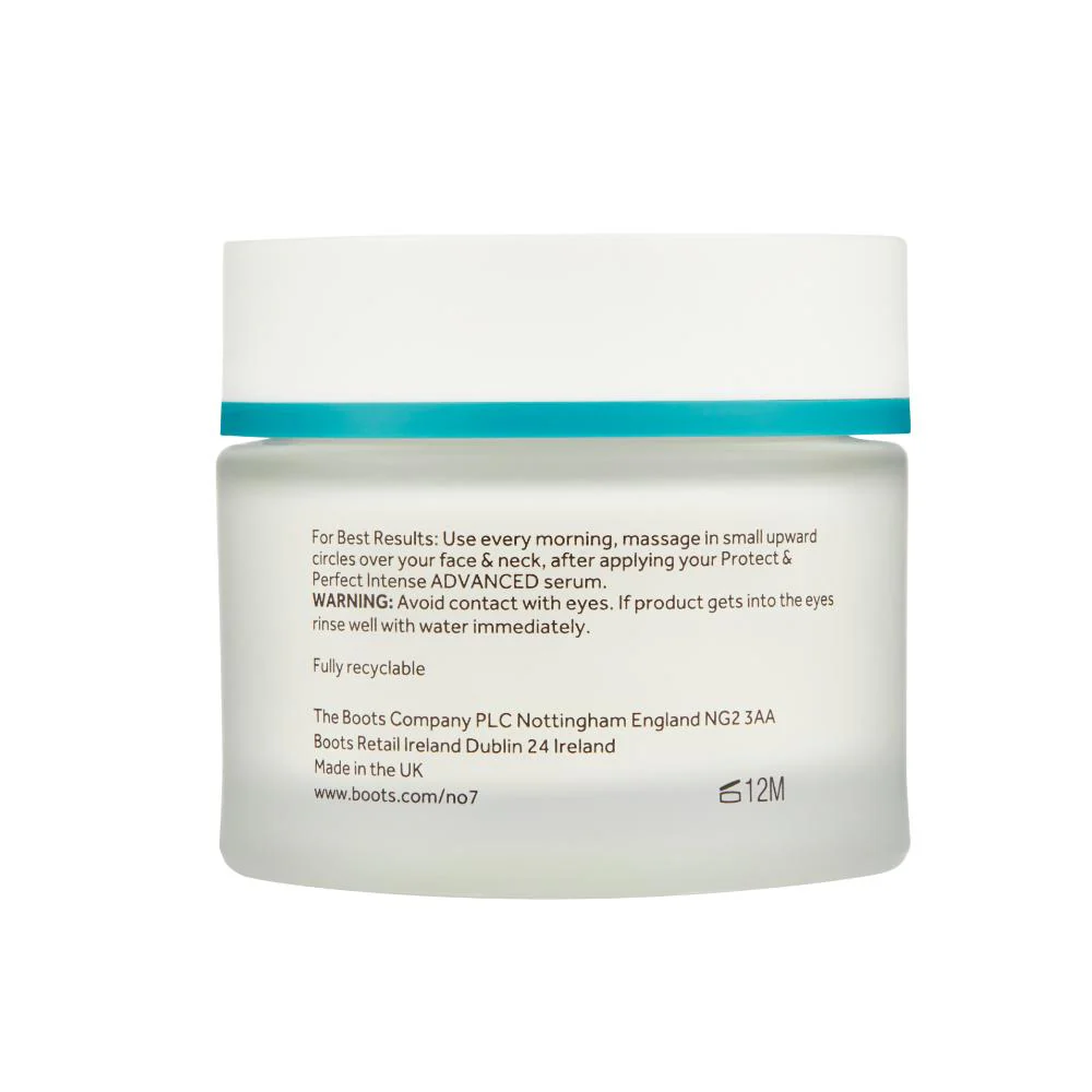 No7 Protect & Perfect Intense Advanced Day Cream SPF15 50ml - Image 17