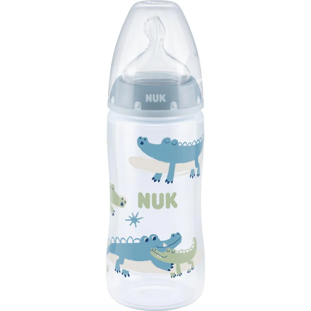 Nuk FC+ Baby Bottle with Temperature Control Assorted 300ml