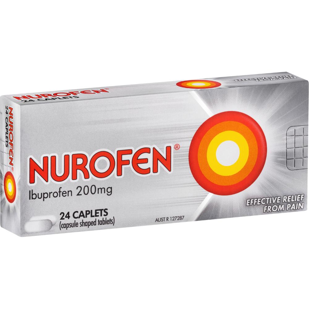 Nurofen Caplets 200mg 24s