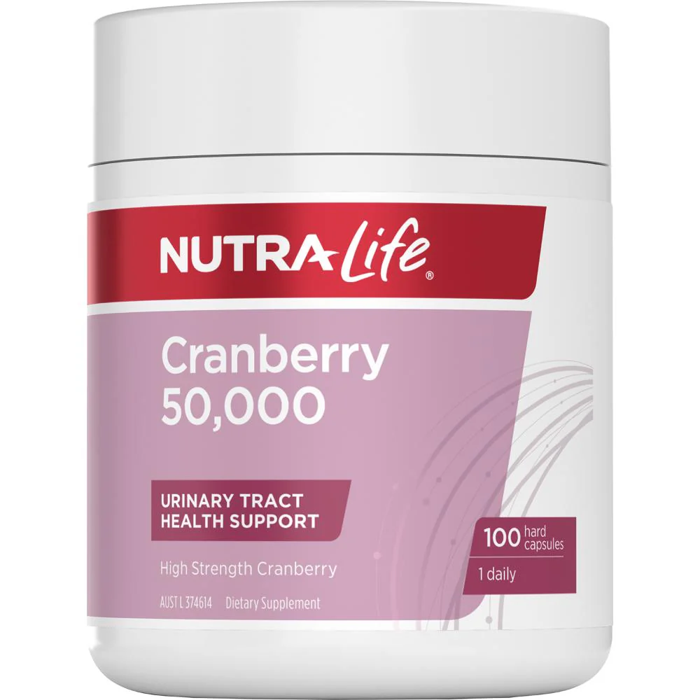 Nutra-Life Cranberry 50000mg 100s - Image 2