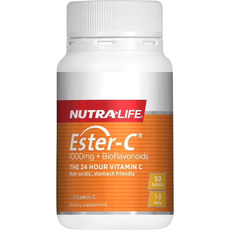 Nutra-Life Ester-C 1000mg with Bioflavonoids Tablets 50s - Image 2