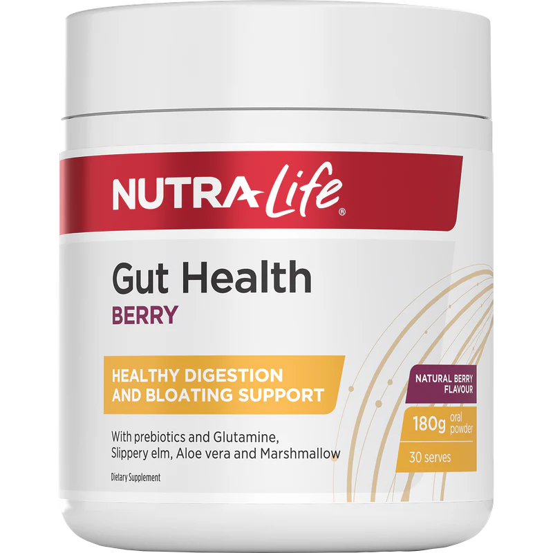 Nutra-Life Gut Health Berry Powder 180g