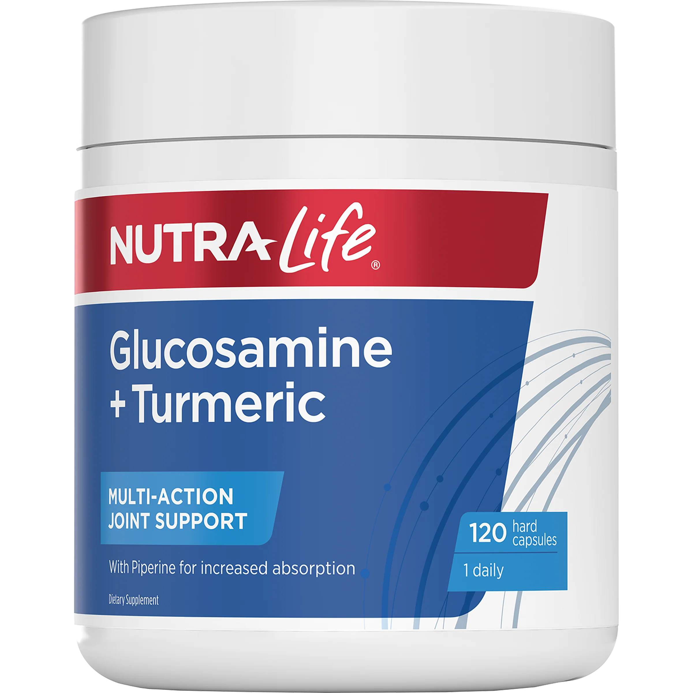 Nutra-Life Joint Care One-A-Day with Glucosamine & Turmeric Capsules 120s