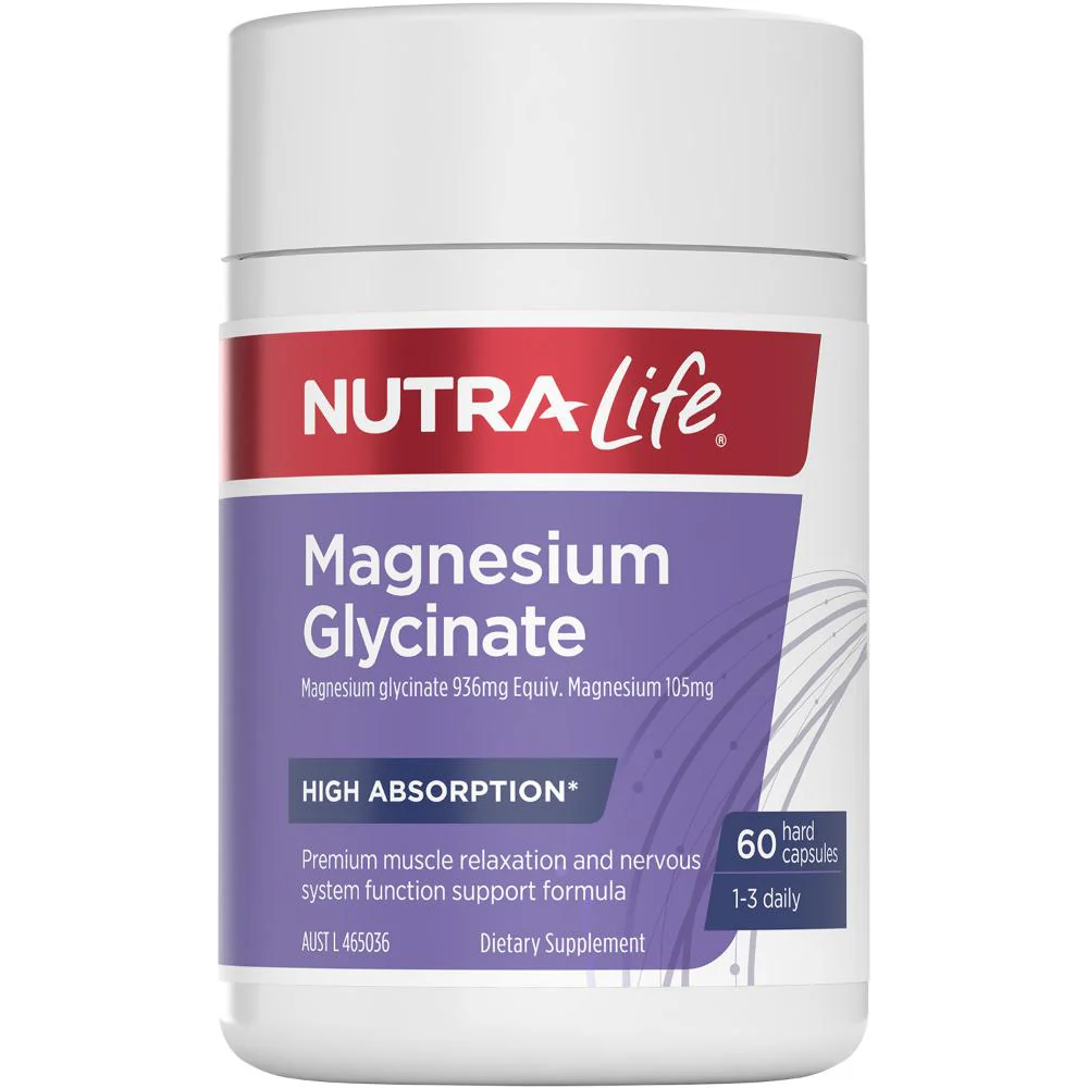 Nutra-Life Magnesium Glycinate 60s - Image 3