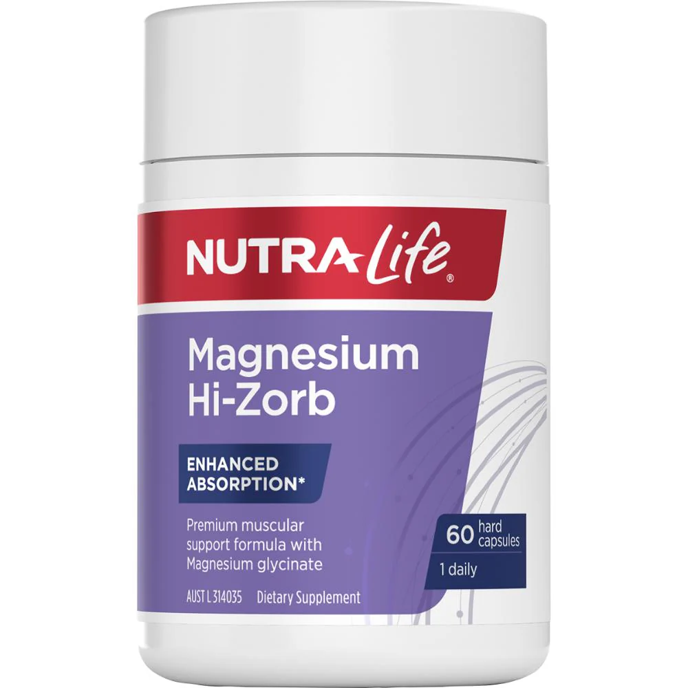 Nutra-Life Magnesium Hi-Zorb Capsules 60s