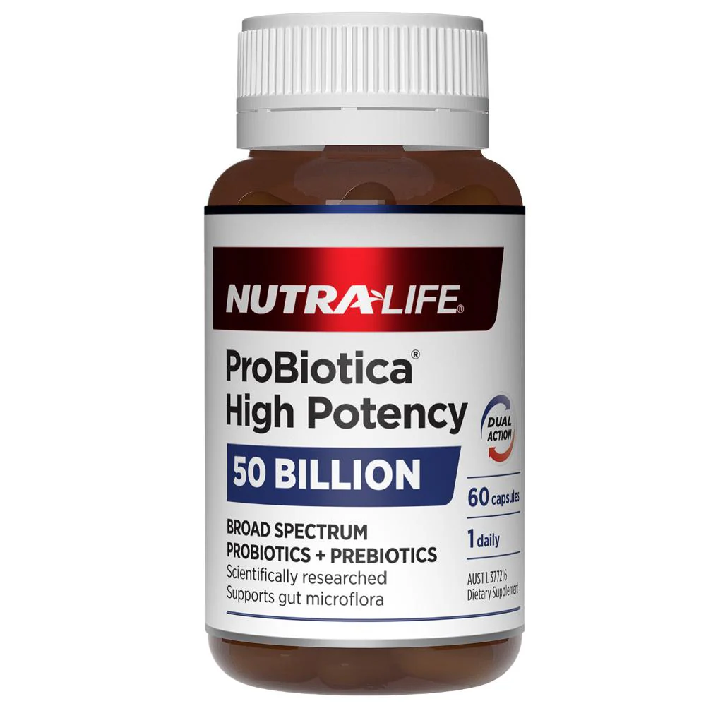 Nutra-Life ProBiotica High Potency 50 Billion Capsules 60s - Image 3