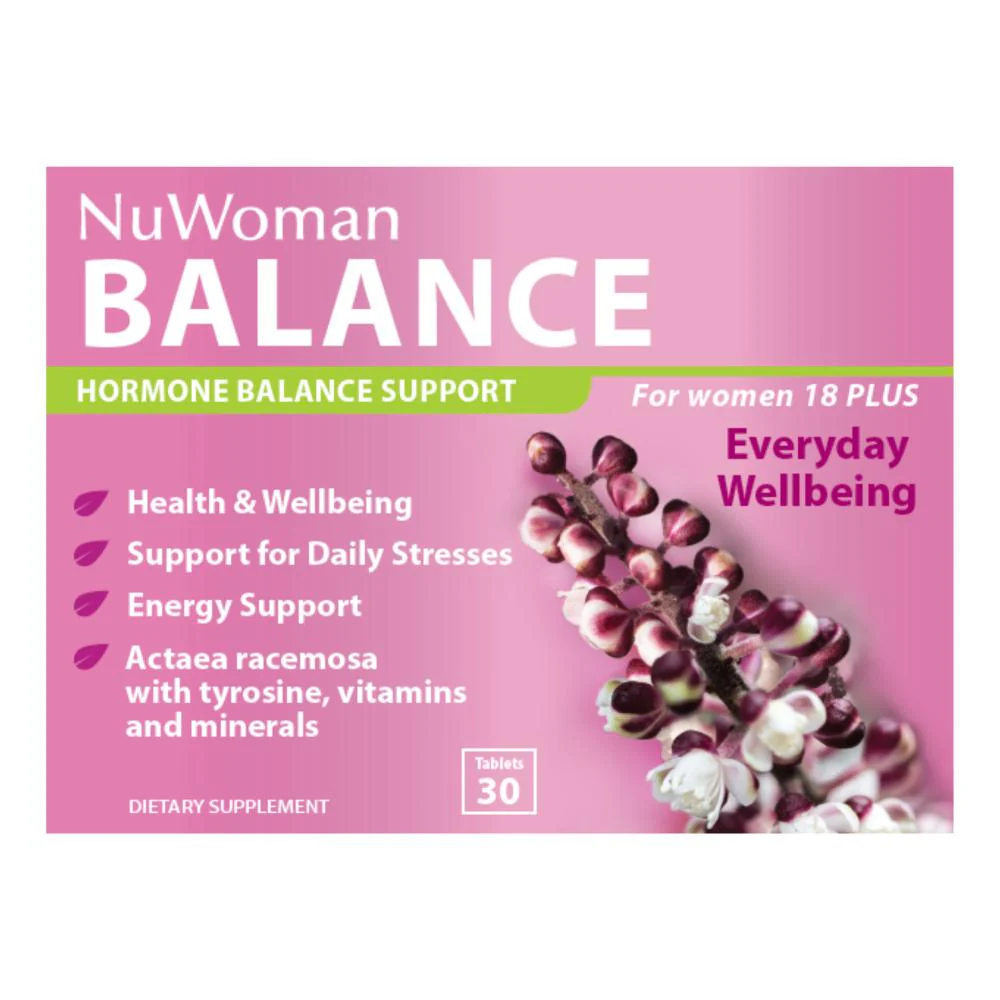 NuWoman BALANCE Hormone Balance Support Tablets 30s - Image 8