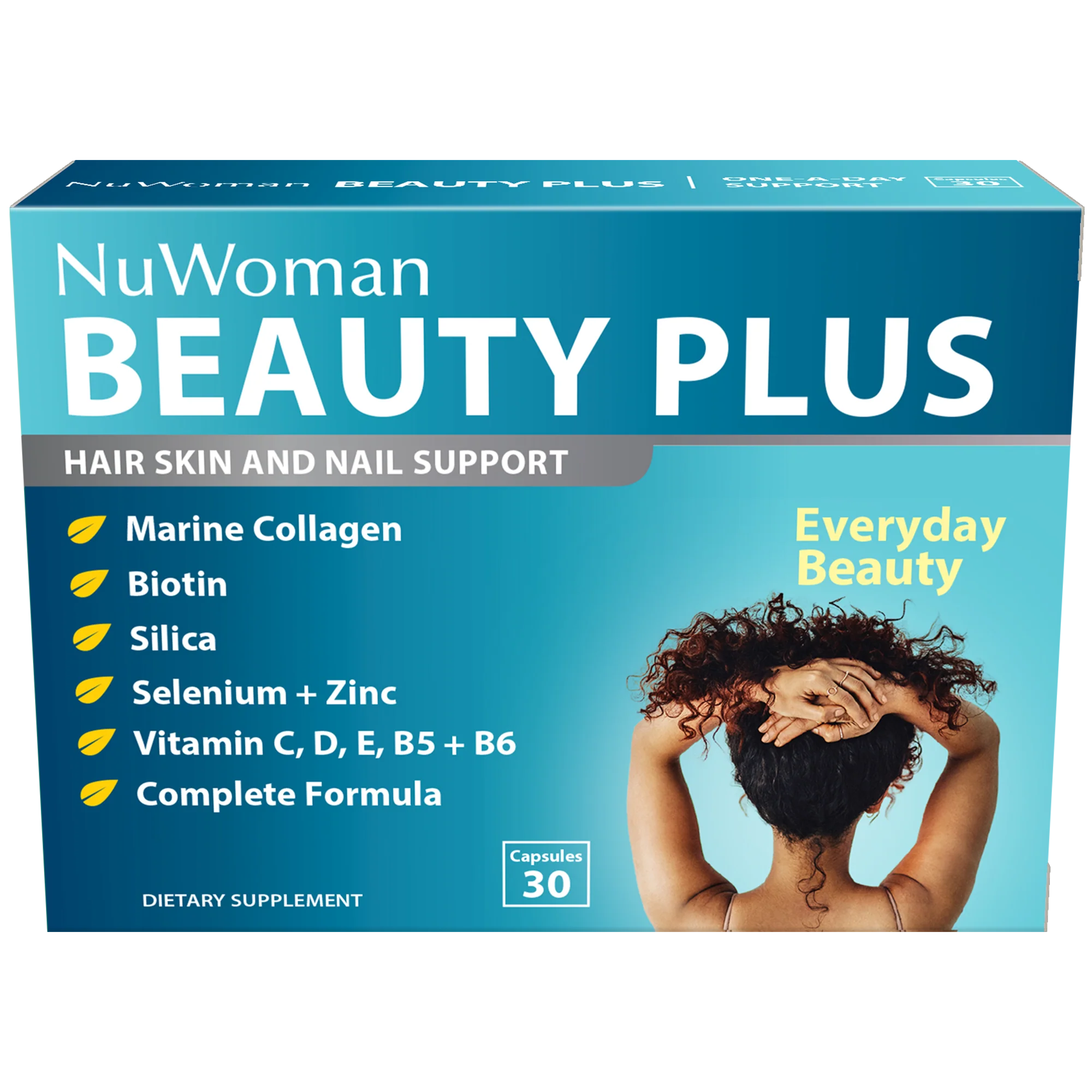 NuWoman Beauty Plus HSN Capsules 30s - Image 2