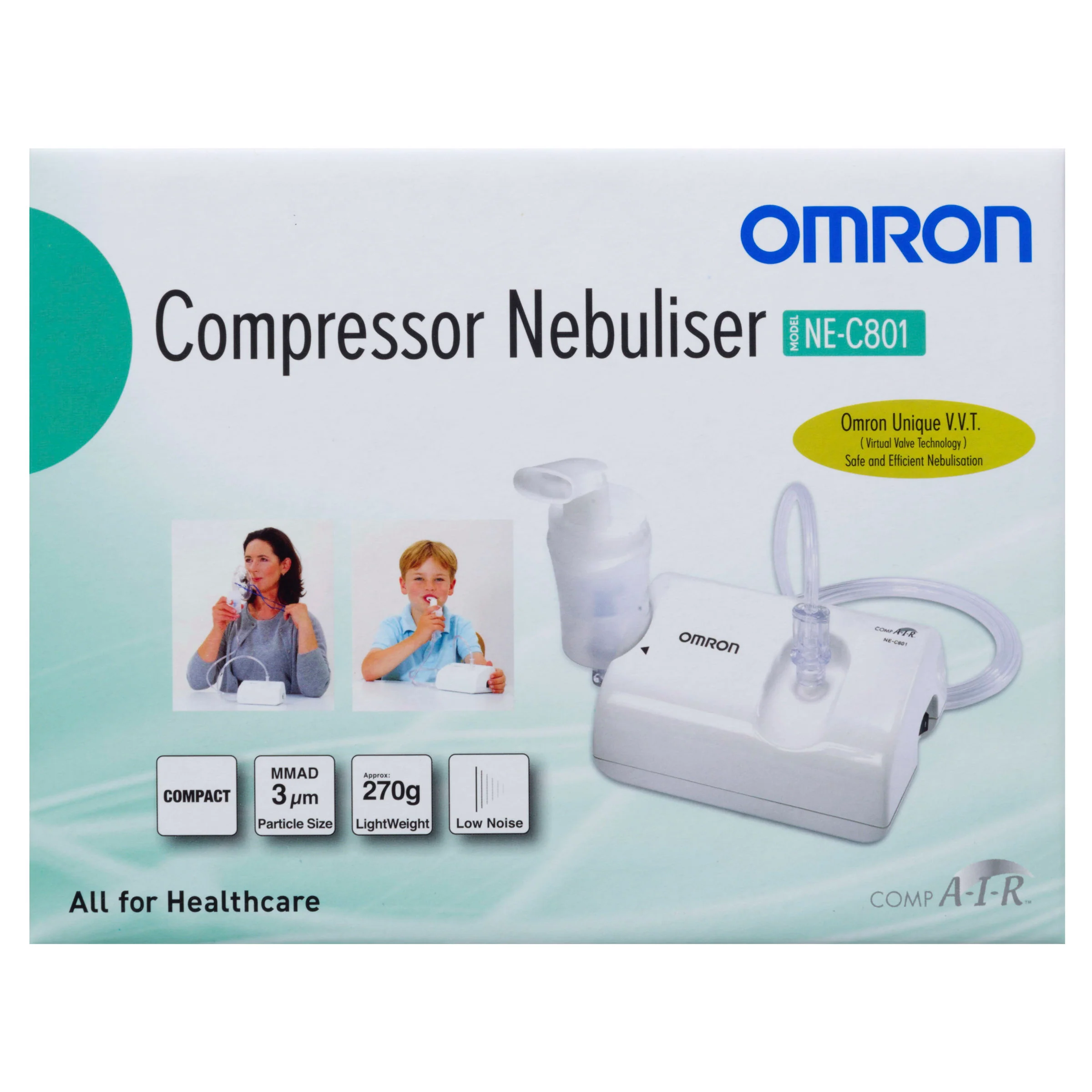 Omron NEC801 Compressor Nebuliser - Image 2