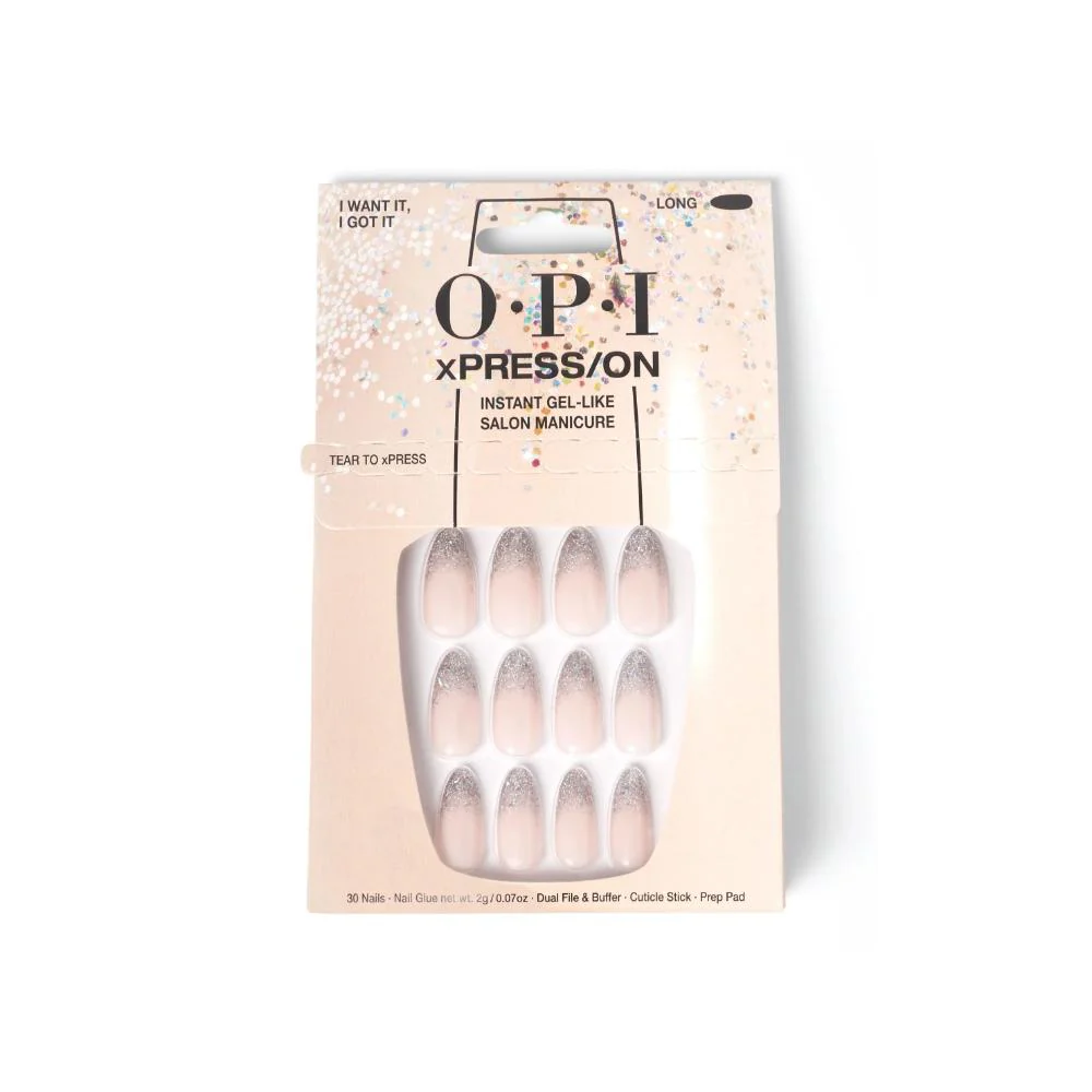OPI xPRESS/ON Nail Art I Want It I Got It 45g